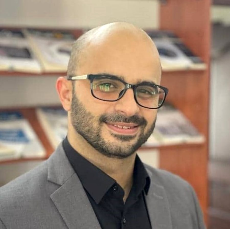 Dr. Ibrahim Rabaia photo smiling